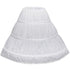 3 Hoops Petticoat Full Slip Flower Girl Crinoline Skirt Skirts Little Palace Store